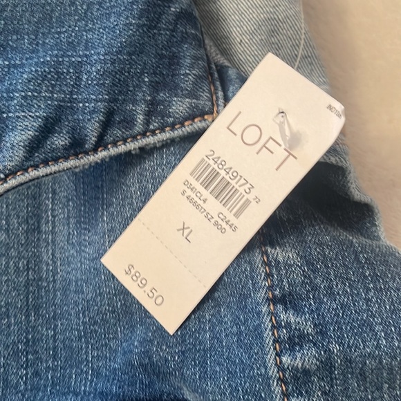 Loft XL jeans jacket - Picture 5 of 5